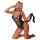 JSY 074 - Catwoman costume (leopard-print black)