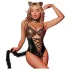 JSY 074 - Catwoman costume (leopard-print black)
