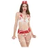 JSY 079 - nurse costume (white-red)