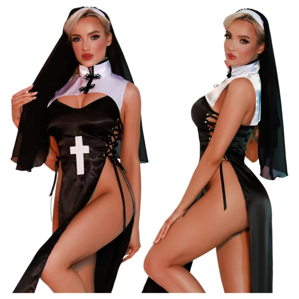 JSY 085 - nun costume (black)