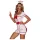 JSY 094 - nurse costume - white-red