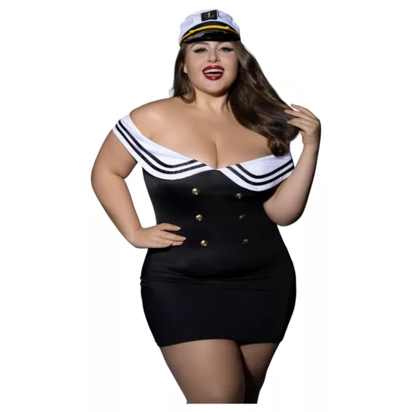 JSY 104 - black sailor costume (XL-2XL)
