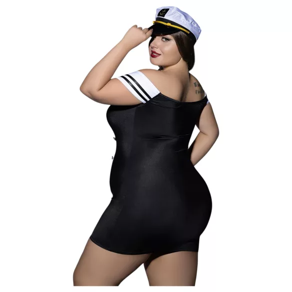JSY 104 - black sailor costume (XL-2XL)