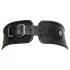 ZADO - Black Leather Collar with Cuffs