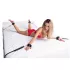 ZADO - Black Leather Bed Restraint Set