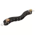 ZADO - leather-covered testicle stockade (black)