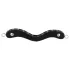 ZADO - leather-covered testicle stockade (black)
