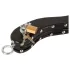 ZADO - leather-covered testicle stockade (black)