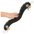 ZADO - leather-covered testicle stockade (black)