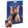 Shiny Men's Thong with Sheer Insert (Black) - M