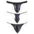Svenjoyment - Men's Black Thong Set (3-Piece) S-L