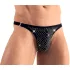 Svenjoyment - Men's Black Rhinestone Thong