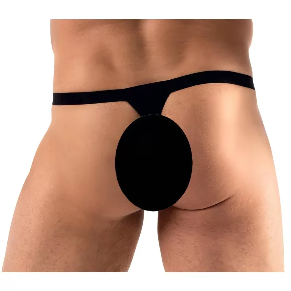 Svenjoyment - Men's Black Rhinestone Thong