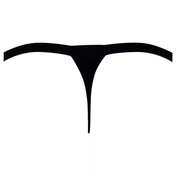 Svenjoyment - Men's Black Rhinestone Thong