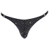 Svenjoyment - Men's Black Rhinestone Thong - M