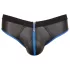 Svenjoyment - Open Jock Briefs (Black-Blue)
