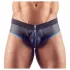 Svenjoyment - Open Jock Briefs (Black-Blue) - M