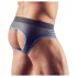 Svenjoyment - Open Jock Briefs (Black-Blue) - XL
