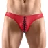 Svenjoyment - Black Lace-up Men's Briefs (Red)