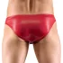 Svenjoyment - Black Lace-up Men's Briefs (Red) - M