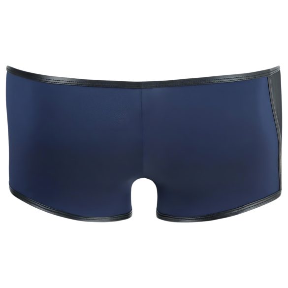 NEK - Blue Boxer Briefs with Black Lace-Up and Mesh Panels - M