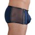 NEK - Blue Boxer Briefs with Black Lace-Up and Mesh Panels - M