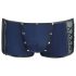 NEK - Blue Boxer Briefs with Black Lace-Up and Mesh Panels - M