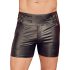 NEK - Men's Long Black Shorts with Metal Buckle - M