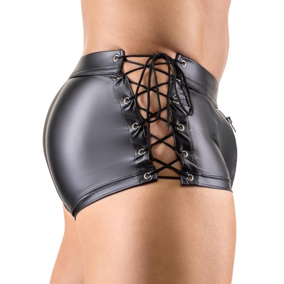 Svenjoyment - Lace-Up Matte Black Boxers - XL