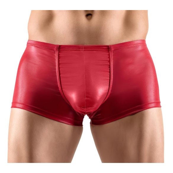 Svenjoyment - Shiny Push-Up Boxer Briefs (Red) - L