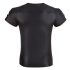 NEK - Matte Finish Men's Black Short Sleeve Top - XL