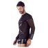 NEK - Cross-Strap Long Sleeve Men's Top (Black) - XL