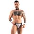Svenjoyment - Men's Waiter Thong Costume Set (Black & White) - M