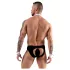 Svenjoyment - Men's Waiter Thong Costume Set (Black & White) - M