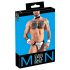 Svenjoyment - Men's Waiter Thong Costume Set (Black & White) - L