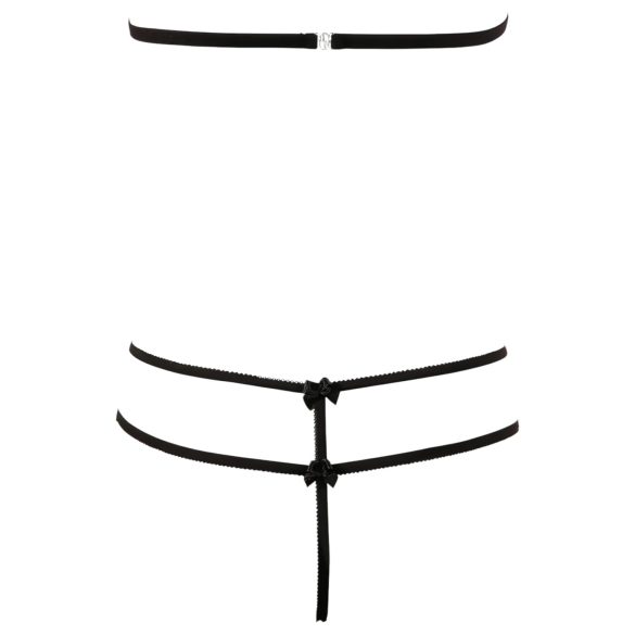 Cottelli - Open Lace Set (Black)