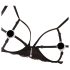 Abierta Fina - Sparkling Lace Enchantment - Bra Set (Black) - M