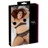 Cottelli Plus Size - Beaded Bra Set (Black)