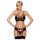 Obsessive 818-SEG-1 - Rhinestone Lingerie Set (Black)