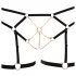 Cottelli - Chain Decorative Body Harness - 2 Piece (Black)