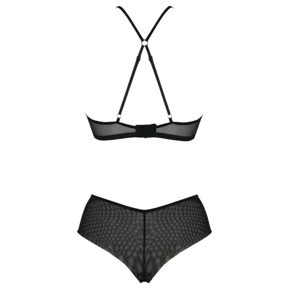 Passion Eco Kerria - Black Lace Bikini Set - L/XL