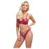 Cottelli Party - Shiny Red Bra Set - 85B/L