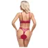 Cottelli Party - Shiny Red Bra Set - 85B/L