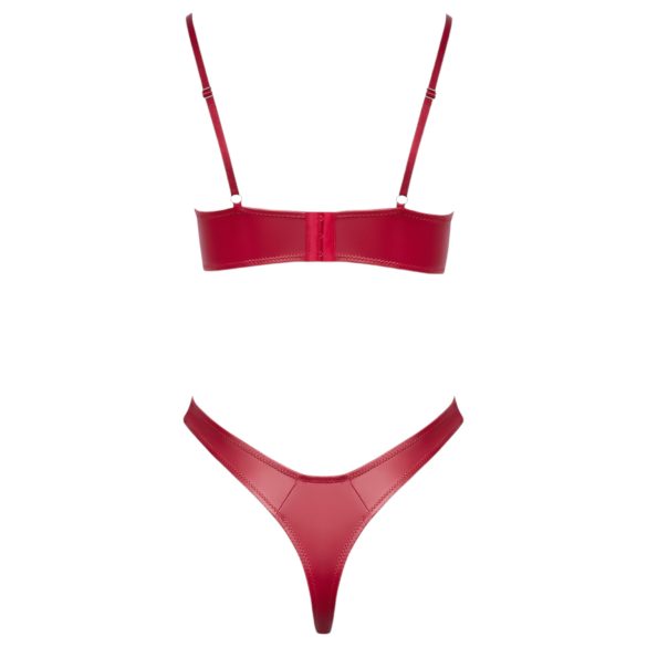 Cottelli Party - Shiny Red Bra Set - 85B/L