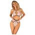 Obsessive Lilines - Pink Bra Set - L/XL