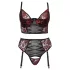 Cottelli Plus Size – Bra Set (Red)