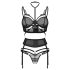 Obsessive Premisis - Lingerie Set (Black)
