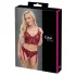 Cottelli - two‑piece lace suspender set (red) - L