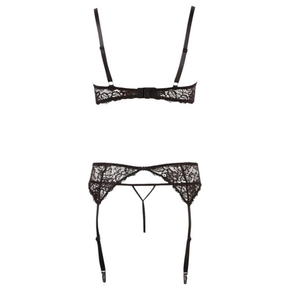 Abierta Fina - Sizzling Lace Lingerie Trio