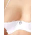 Cottelli - Lace-Up Lifting Bra Set (White) - 80B/M